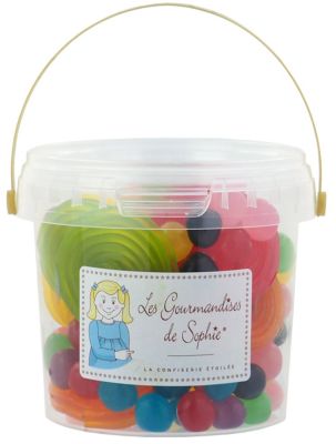 Bonbons GOURMANDISES SOPHIE Seau Mélange fruité