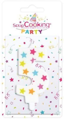 Bougie SCRAPCOOKING numero 5