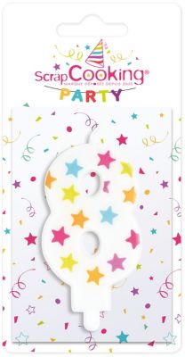 Bougie SCRAPCOOKING numero 8