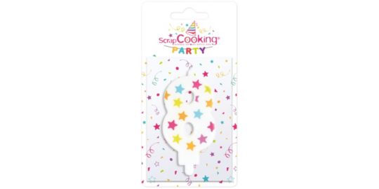 Bougie SCRAPCOOKING numero 8