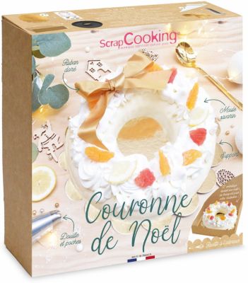 Moule à bûche SCRAPCOOKING couronne de Noel