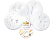 Pochoir SCRAPCOOKING set de 4 Licorne