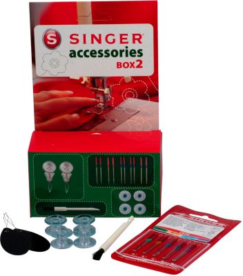 Kit d'accessoire couture Box 3 pour machine à coudre - SINGER - ACCBOX3 