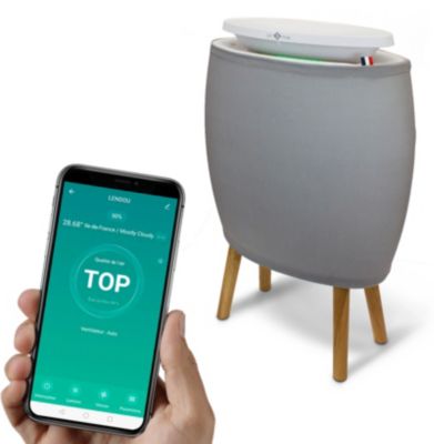 Purificateur d'air AIR AND ME Lendou blanc