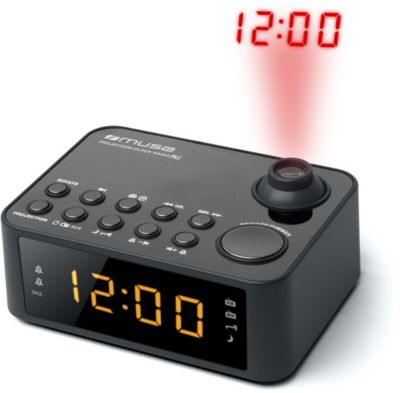 Radio-réveil avec Bluetooth Radio-réveil FM PLL avec 60 présélections  Double alarme Fonction snooze Écran LED - Radio - Achat & prix