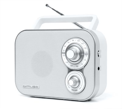 MUSE Radio réveil lumière Bluetooth - Blanc - ML-35 BT pas cher