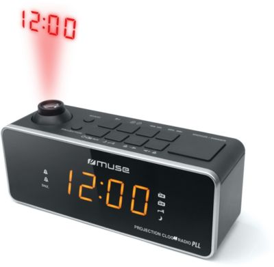M-150CR Radio-réveil PLL FM Double Alarme Secteur ou Pile, Noir & M-10  Radio-réveil avec FM, Deux alarmes et variateur[S148]