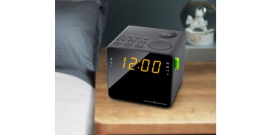 Radio réveil MUSE M-187 CR noir