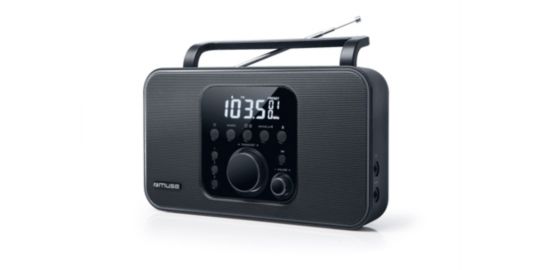Radio FM MUSE M-091 R noir