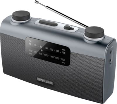 Radio FM MUSE M-058 R gris