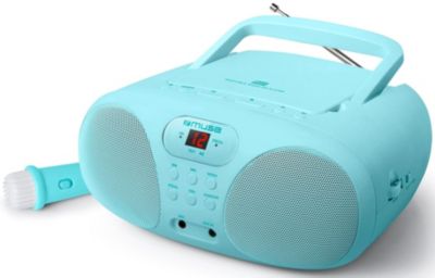 Radio CD MUSE MD-203 KB Bleu