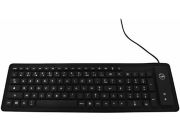 Clavier filaire MOBILITY LAB PC FLEXIBLE USB FilaireNoir