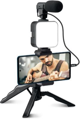Support MOBILITY LAB kit vlogger trépieds + micro + flash