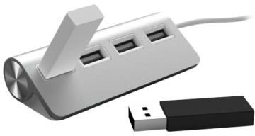 Hub MOBILITY LAB Cylindre 4 ports pour Mac 3.0 Hub MOBILITY LAB Cylindre 4 ports pour Mac 3.0