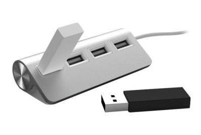 Hub MOBILITY LAB Cylindre 4 ports pour Mac 3.0