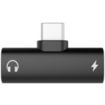 Adaptateur USB C MOBILITY LAB USB-C vers Jack + Charge rapide noir