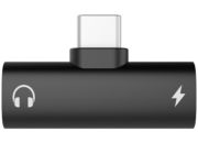 Adaptateur USB C MOBILITY LAB USB-C vers Jack + Charge rapide noir