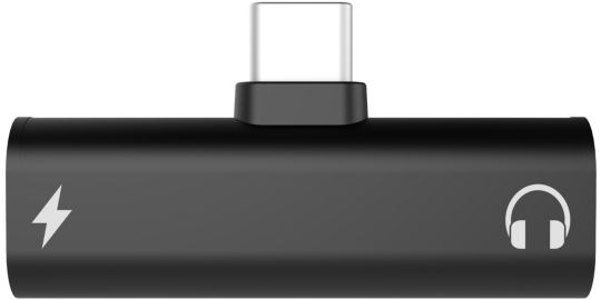 Adaptateur USB C MOBILITY LAB USB-C vers Jack + Charge rapide noir