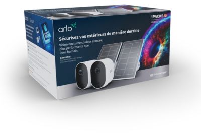 Caméra de surveillance ARLO 2 caméras Pro5 + 2 panneaux solaires