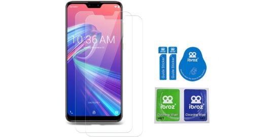 Protège écran IBROZ ZenFone Max ProM2 Verre trempé x2