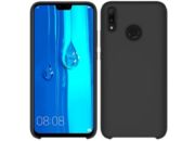 Coque IBROZ Huawei Y9 2019 Liquid Silicone noir