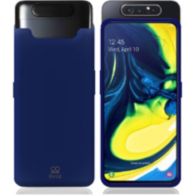 Housse IBROZ Samsung A80 Liquid Silicone bleu