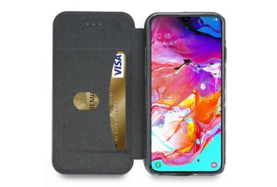 Etui IBROZ Samsung A70 Cuir rose