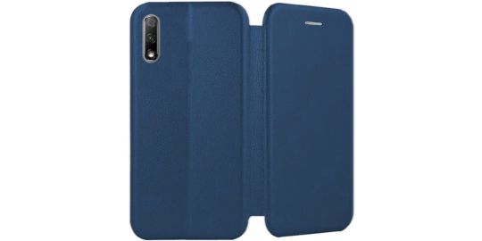 Pack IBROZ Honor 9x Etui cuir bleu + Verre trempé