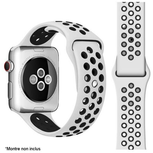 Bracelet IBROZ Apple Watch 38/40/41mm Maille noir