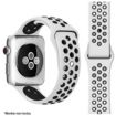 Bracelet IBROZ Apple Watch Sport 38/40/41mm noir/blanc