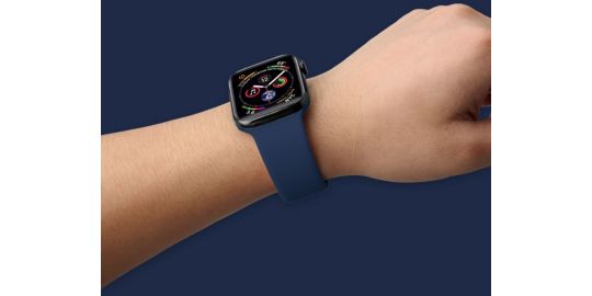 Bracelet IBROZ Apple Watch SoftTouch 38/40/41mm bleu