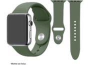Bracelet IBROZ Apple Watch SoftTouch 40/41mm vert olive