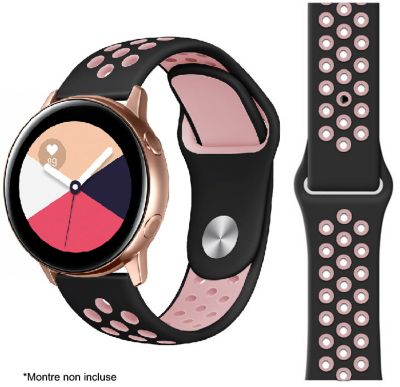 Bracelet Sport Ibroz Noir Pour Fitbit Charge 5 - En Silicone - Neuf Avec étiquettes