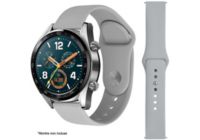Bracelet IBROZ Samsung/Huawei SoftTouch 22mm gris