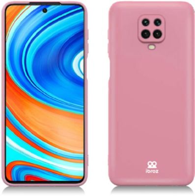 Coque IBROZ Xiaomi Redmi Note 9S/Pro Silicone rose