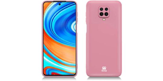 Coque IBROZ Xiaomi Redmi Note 9S/Pro Silicone rose