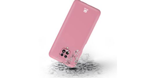 Coque IBROZ Xiaomi Redmi Note 9S/Pro Silicone rose