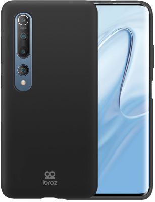 Coque IBROZ Xiaomi Mi 10 Liquid Silicone noir