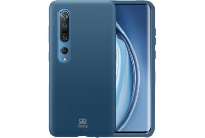 Coque IBROZ Xiaomi Mi 10 Pro Liquid Silicone bleu