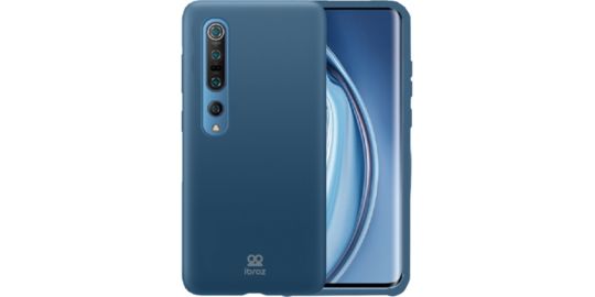 Coque IBROZ Xiaomi Mi 10 Pro Liquid Silicone bleu