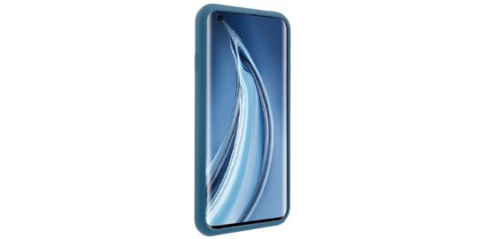 Coque IBROZ Xiaomi Mi 10 Pro Liquid Silicone bleu