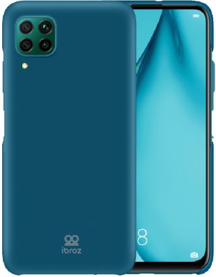 Coque IBROZ Huawei P40 Lite Liquid Silicone bleu Coque IBROZ Huawei P40 Lite Liquid Silicone bleu