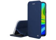 Etui IBROZ Xiaomi Redmi Note 9 Cuir bleu