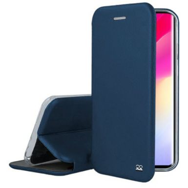 Etui IBROZ Xiaomi Mi Note 10 Lite Cuir bleu