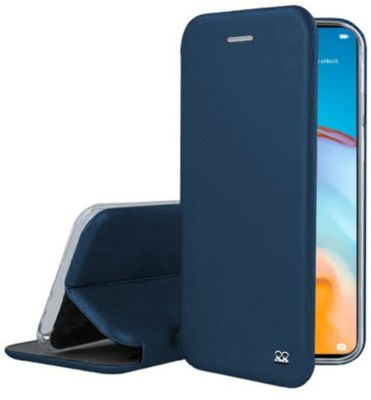 Etui IBROZ Huawei P40 Lite Cuir bleu