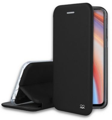 Etui IBROZ Oppo Reno 4 Cuir noir