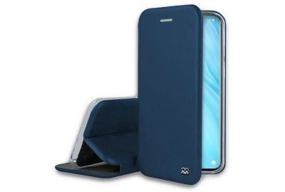 Etui IBROZ Oppo Reno 4 Pro Cuir bleu
