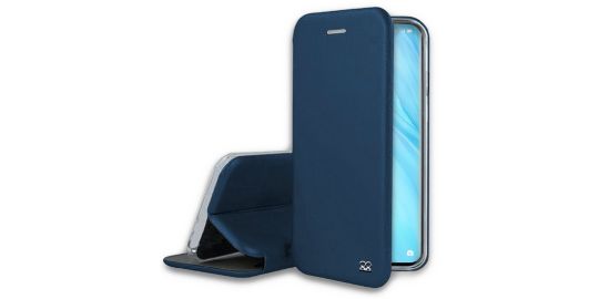 Etui IBROZ Oppo Reno 4 Pro Cuir bleu