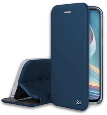 Etui IBROZ Oppo Reno 4Z Cuir bleu