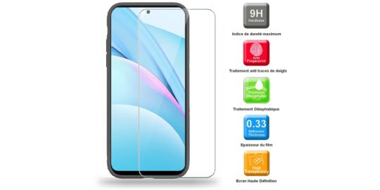 Coque IBROZ Xiaomi Mi 10T Lite Coque noir